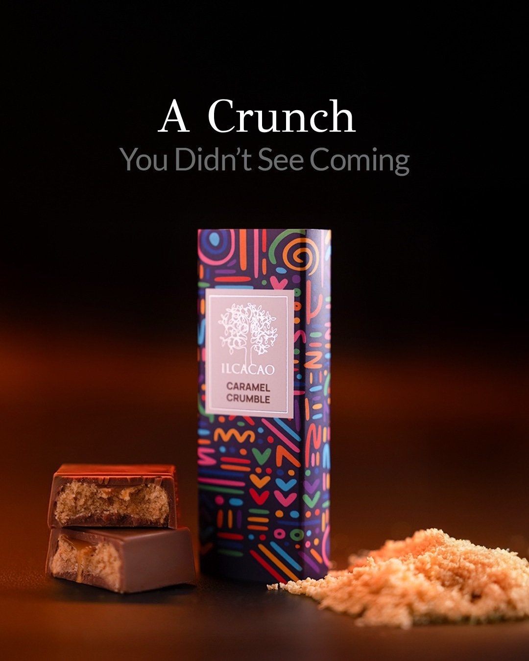 Caramel Crumble Bar 50g